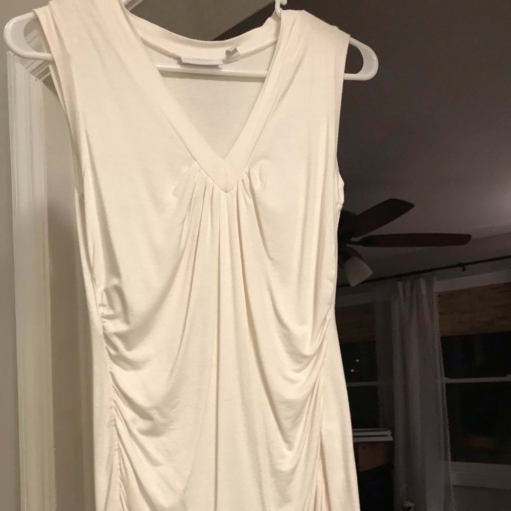 New York and Company white stretch top